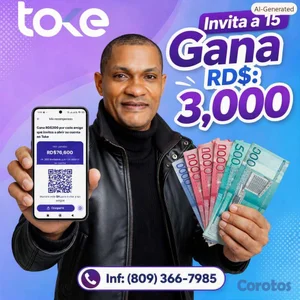 Gana 3,000 diario y cobra Semanal, desde tu casa sin invertir un centavo 