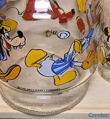 arte y antigüedades - Juego de jarra (Carafe) vintage de de Disney  4
