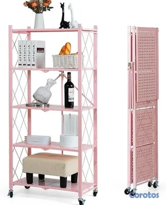 decoración y accesorios - Organizador Multifuncional *plegable* de 5 niveles 

Material: Metal

 2