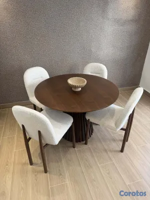 muebles y colchones - JUEGO DE COMEDOR DE 4 SILLAS  2