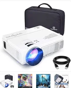 VANKYO LEISURE 3 Mini proyector, 1080P y 170'' com