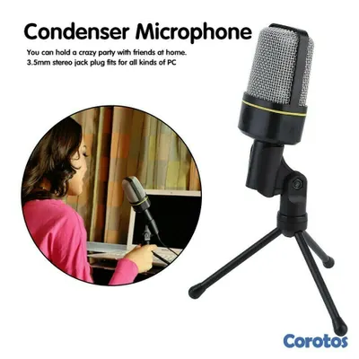 camaras y audio - Micrófono con condensador para PC 4
