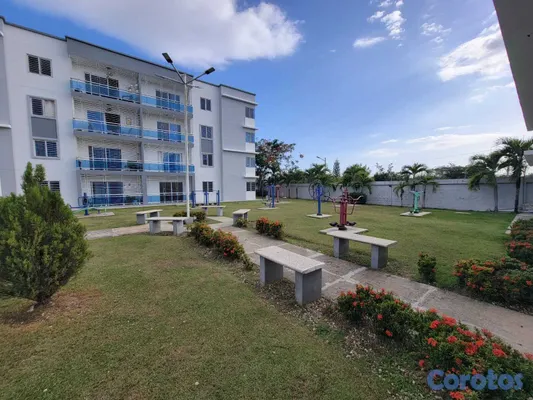 apartamentos - RENTO COMODO APART 4TO NIVEL: 3 HAB, 2 BAÑOS, PARQ 7