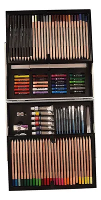 Salud y Equipamiento Médico - Rowney Kit Artista Completo 122 Pcs Estuche Metal 4