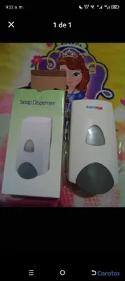 decoración y accesorios - Dispensador de gel y jabón líquido  2