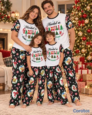 ropa para hombre - Pijamas navideñas  3