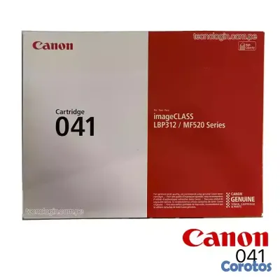 computadoras y laptops - TONER CANON 041 ORIGINAL LASER TONER CARTRIDGE - NEGRO 3
