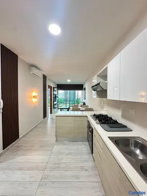 apartamentos - torre moderna con piscina apto en venta con balcón de 2habitaviones con baños  4