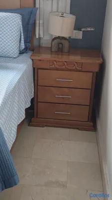 muebles y colchones - Juego de habitación caoba 80x80 4