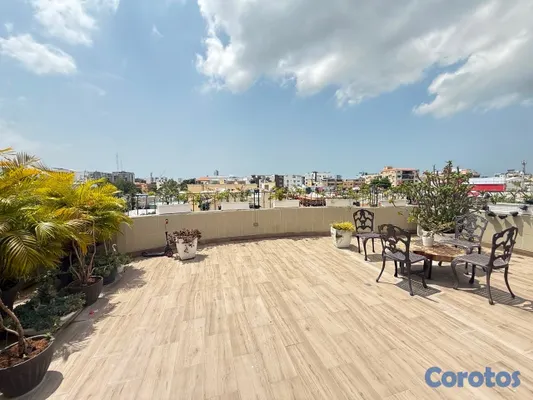 apartamentos - vendo ensanche quisqueya ph tres habitaciones 2.5 baños dos parqueos tech dos  5