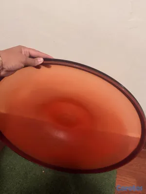 decoración y accesorios - plato de cristal  2