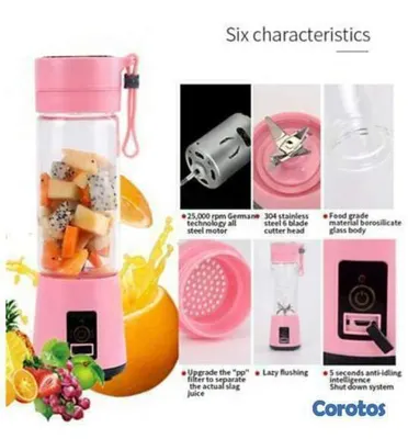 electrodomesticos - LICUADORITAS (recargable) Incluye cargador. 7