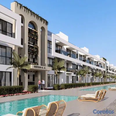 apartamentos - Gold Reef en Venta en Bávaro, Punta Cana — desde U 7