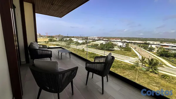 apartamentos - Venta de amplio apartamento de 3 habitaciones en Cap. Cana. 2