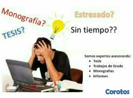 servicios profesionales - ASESORIA DE TESIS DE GRADO Y MAESTRÍA NACIONALES E INTERNACIONALES 2