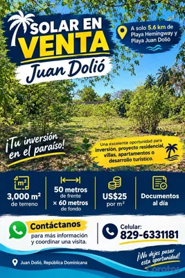solares y terrenos - Solar Juan Dolio 4