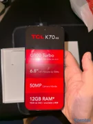 celulares y tabletas - Vendo TCL K70 4G De Claro NUEVO con GARANTIA