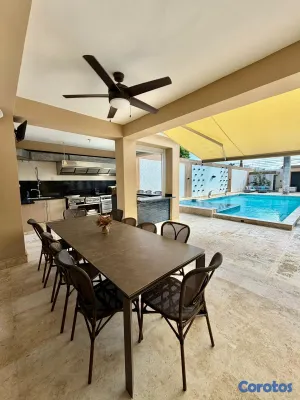 casas vacacionales y villas - Villa en Venta, Boca Chica  8