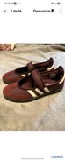 zapatos para mujer - Adidas Samba Jane color Rojo vino talla 7 1/2