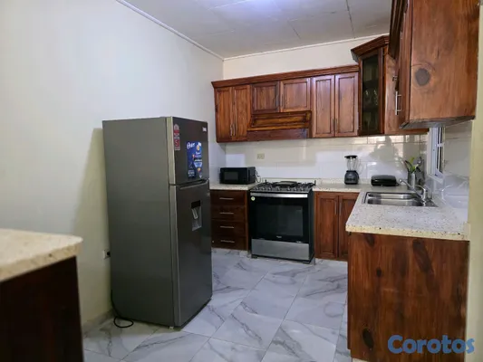 casas vacacionales y villas - En Constanza, casa en renta amueblada, fija y por temporada, capacidad para 6 14