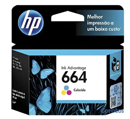 impresoras y scanners - Cartuchos De Tinta 664 Hp Color Y Negro 2