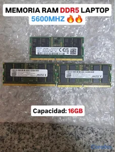 MEMORIA RAM LAPTOP DDR5 16GB GRADO A