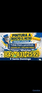 Pintamos su casa, negocio, oficina 70 por m2 usted