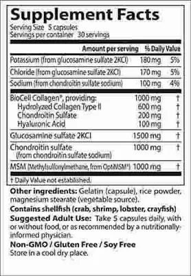 Salud y Equipamiento Médico - Glucosamine Chondroitin Msm Ácido Hialurónico Doctor's Best 3