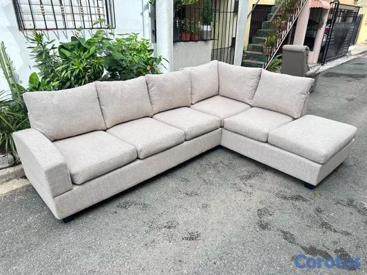 muebles y colchones - Sofá tipo L 2