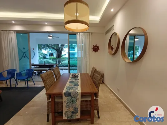 apartamentos - DEPARTAMENTO EN RENTA ANUAL, CAP CANA,  6