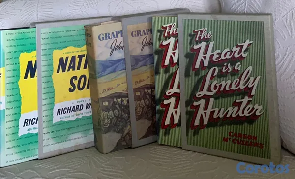 libros y revistas - Grapes of wrath
the heart is a lonely hunter
Native son 3