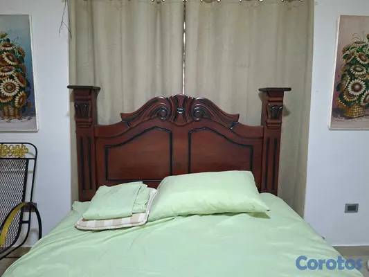 muebles y colchones - Cama en caoba y colchon 4