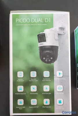 camaras y audio - Cámara de Seguridad Dahua Wi-Fi 6 Doble Lente 3+3 MP para Exterior – 360° 3