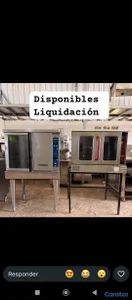 Hornos de conveccion, distintas marcas disponibles 