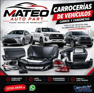  CARROCERÍAS PARA CARROS Y CAMIONETAS