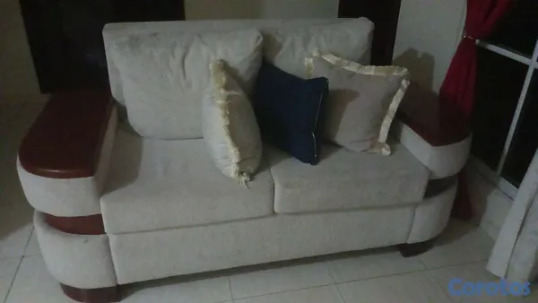 muebles y colchones - juego de sala y comedor combo 4