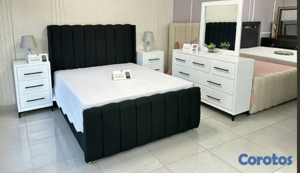 muebles y colchones - Oferta juegos de habitación cuarto completo  3