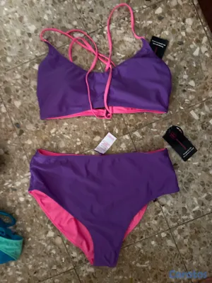 ropa para mujer - lote de trajes de baños nuevos con tickets reversibles.  2