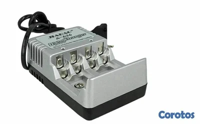Cargador para pilas 9V AA AAA.