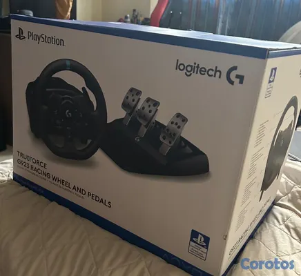 consolas y videojuegos - Volante Logitech g923.Nuevo y sellado  6