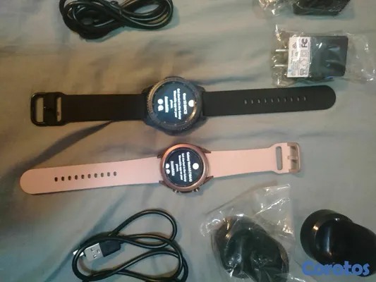 otros electronicos - disponible reloj Samsung Gear s3 original inteligente 2 unidades precio 2,500 8