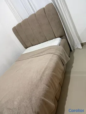 muebles y colchones - cama con colchón queen  6