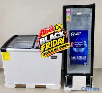 Freezer heladero GRC 10,500
Exhibidor Oster 10,500