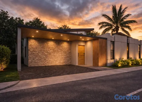 casas vacacionales y villas - Venta de villa en punta cana de 2 habitaciones en  4