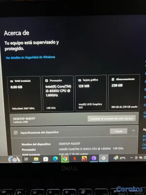computadoras y laptops - Dell latitude sin detalles notables nítida para uso  2