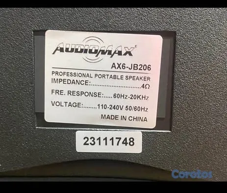 camaras y audio - Bocina AudioMax Bluetooth  3