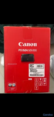 impresoras y scanners - Impresora Canon PIXMA MX490 – NUEVA, sellada en su caja a color  2