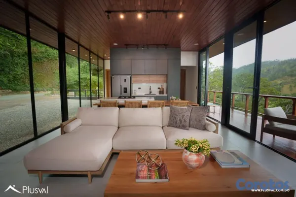 casas vacacionales y villas - Villa de 2 niveles en Jarabacoa en venta a estrenar 6