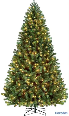 decoración y accesorios - árbol de navidad con la decoración  3
