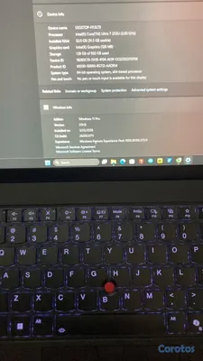 computadoras y laptops - Lenovo thinkpaq T14 6ta gen intel core ultra 7 3